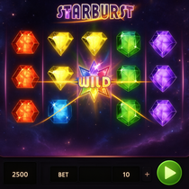 Infinity - Starburst Slot Game - NetEnt Casino Game